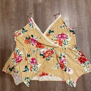 Maurices Multicolor Floral Blouse